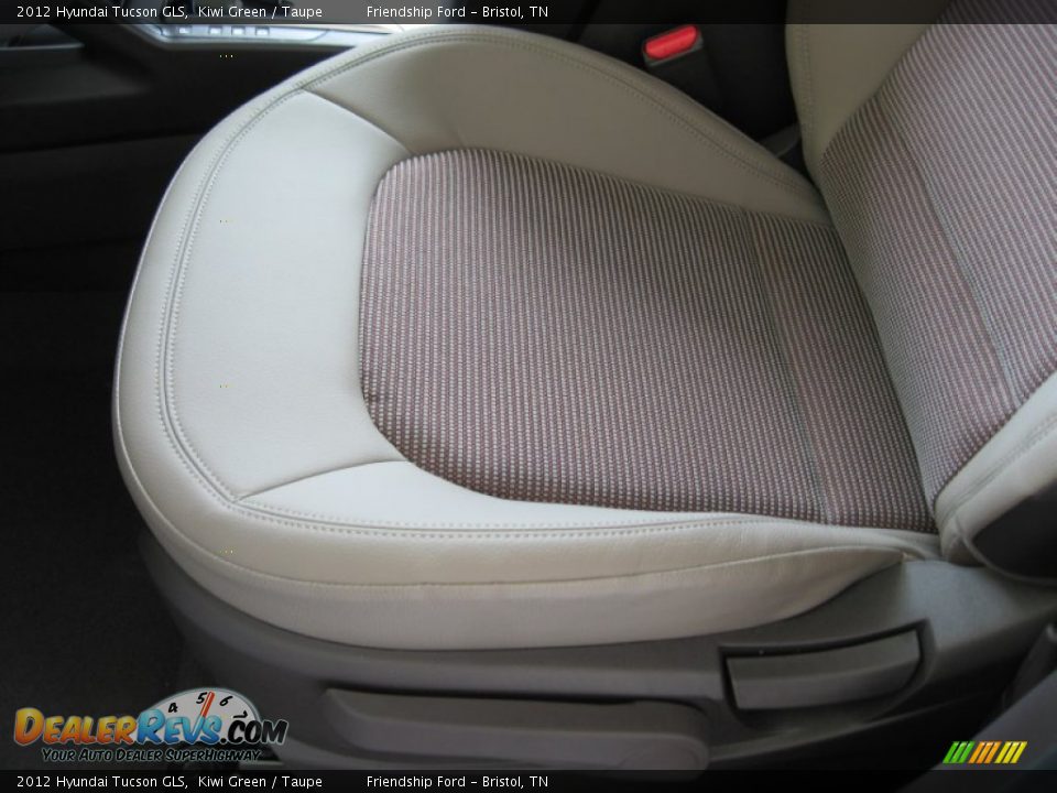 Taupe Interior - 2012 Hyundai Tucson GLS Photo #14