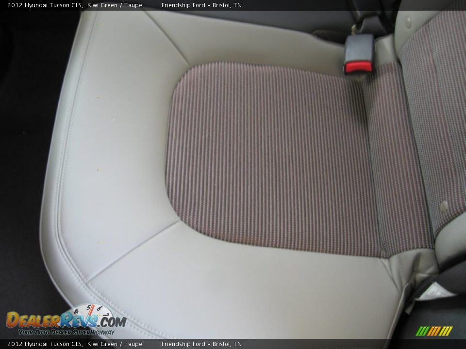 Taupe Interior - 2012 Hyundai Tucson GLS Photo #17