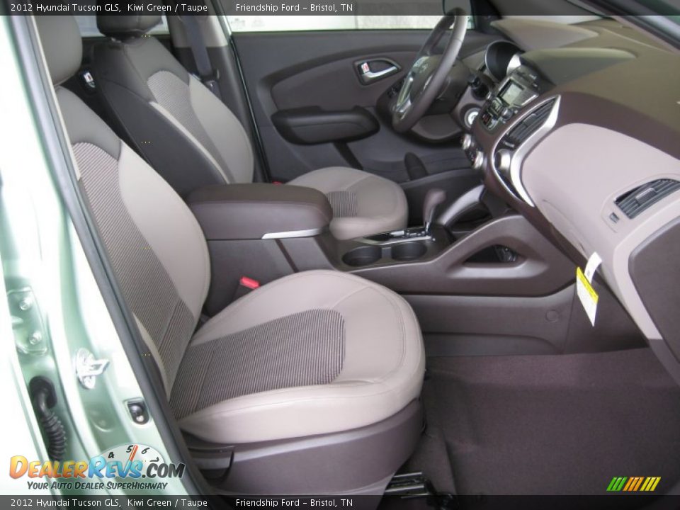 Taupe Interior - 2012 Hyundai Tucson GLS Photo #19