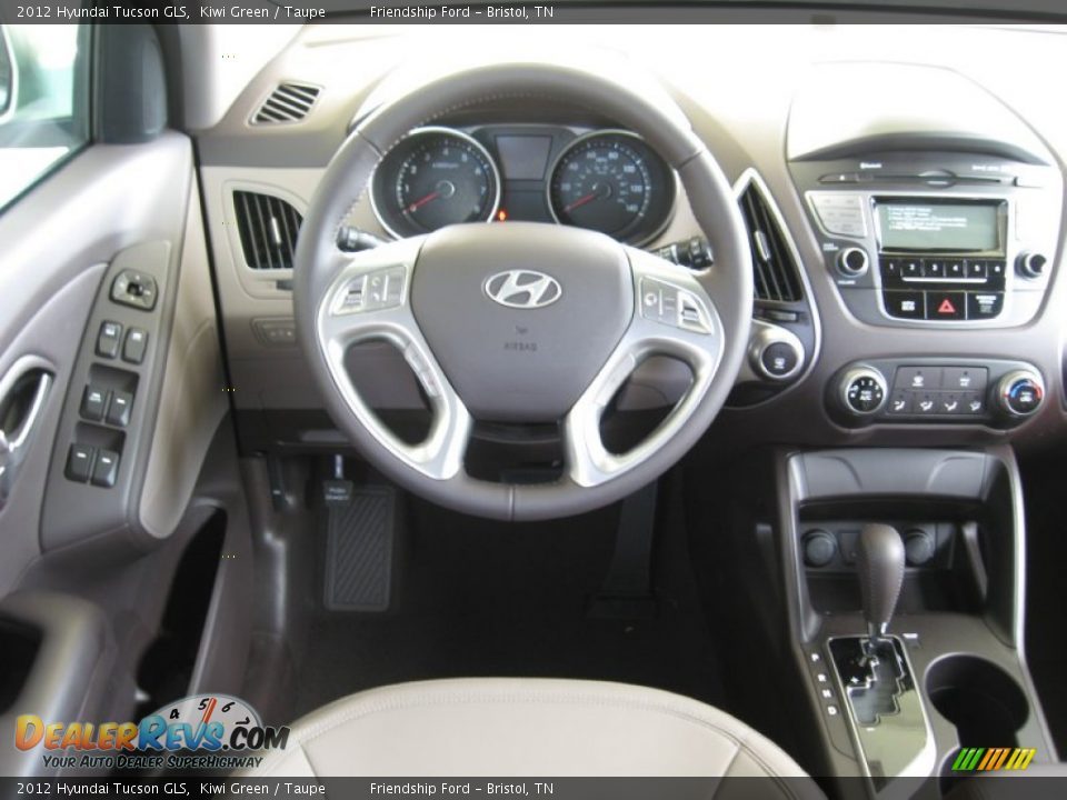 Dashboard of 2012 Hyundai Tucson GLS Photo #22