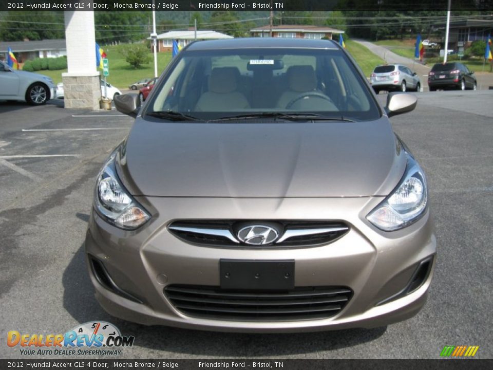 Mocha Bronze 2012 Hyundai Accent GLS 4 Door Photo #3