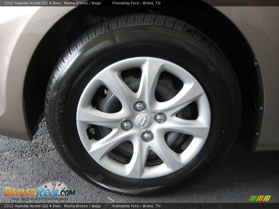 2012 Hyundai Accent GLS 4 Door Wheel Photo #10