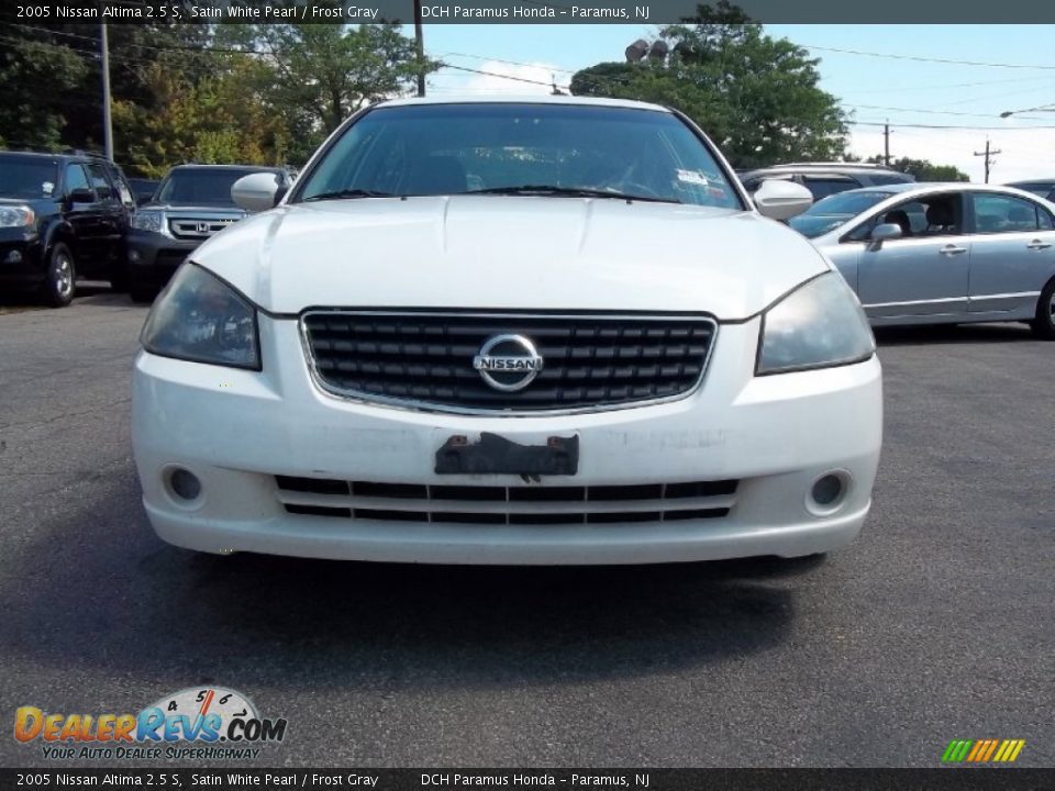 White 2005 nissan altima 2.5 s #2