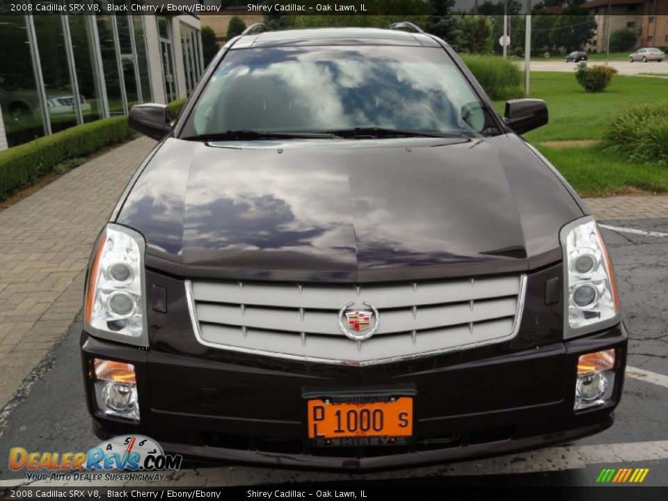 2008 Cadillac SRX V8 Black Cherry / Ebony/Ebony Photo #2