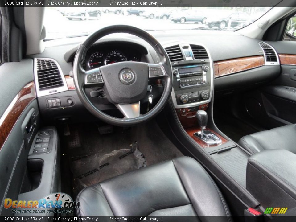 Ebony/Ebony Interior - 2008 Cadillac SRX V8 Photo #13