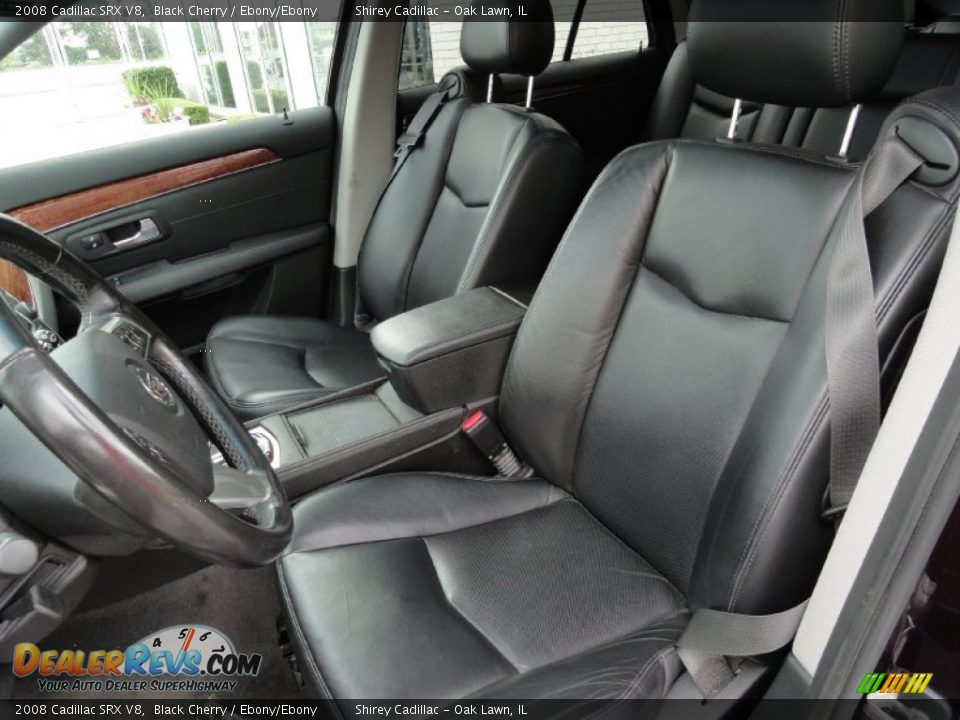 Ebony/Ebony Interior - 2008 Cadillac SRX V8 Photo #15