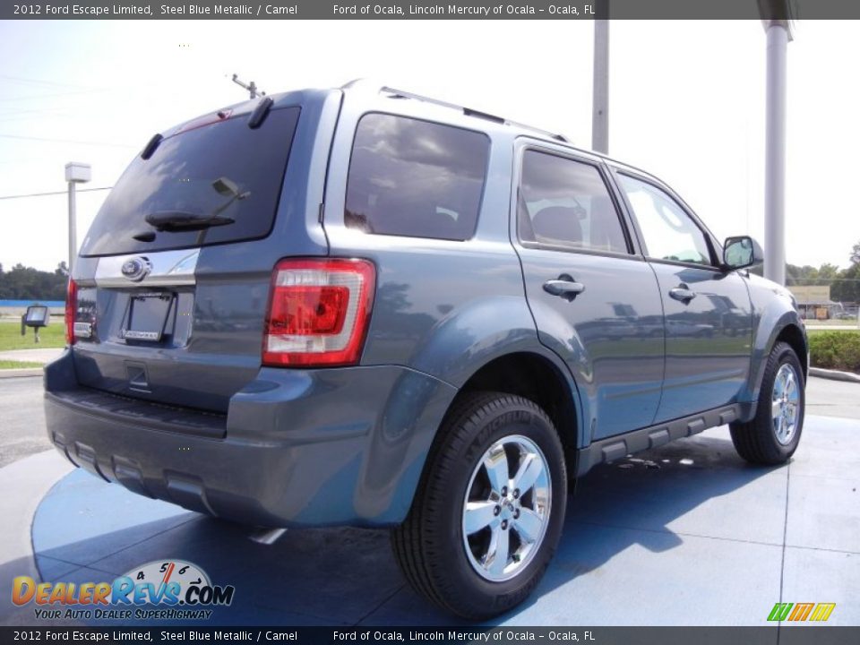 Steel Blue Metallic 2012 Ford Escape Limited Photo #3