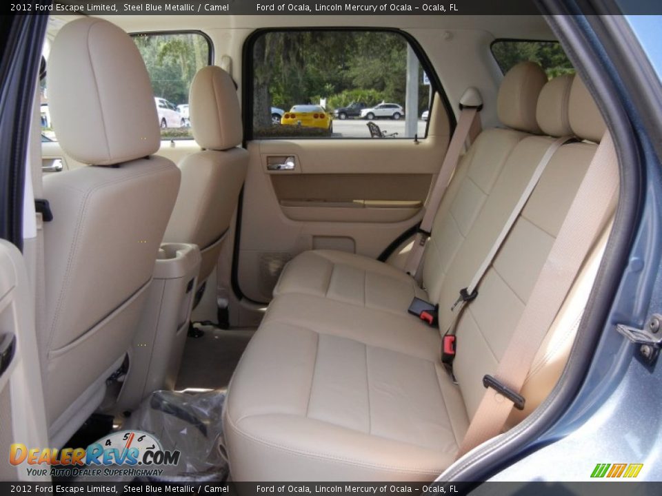 Camel Interior - 2012 Ford Escape Limited Photo #6