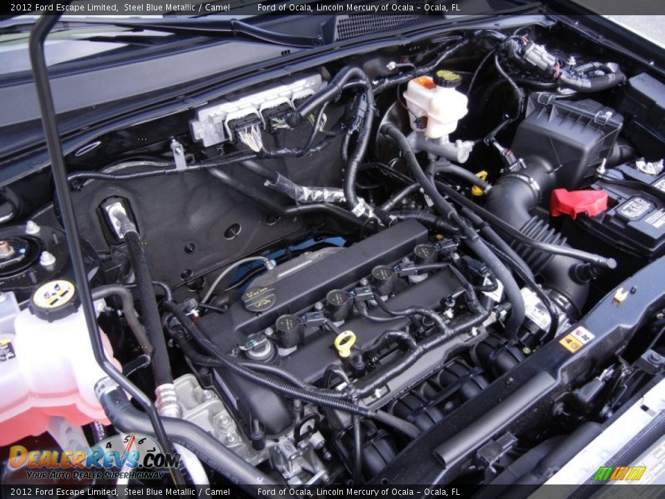 2012 Ford Escape Limited 2.5 Liter DOHC 16-Valve Duratec 4 Cylinder Engine Photo #12