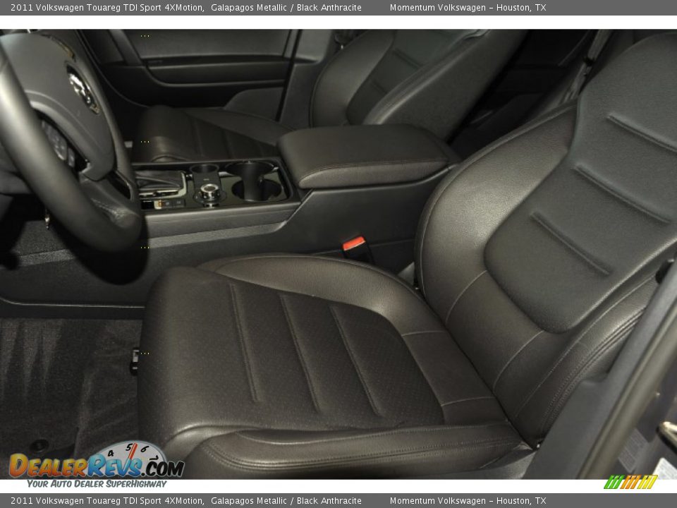 2011 Volkswagen Touareg TDI Sport 4XMotion Galapagos Metallic / Black Anthracite Photo #13