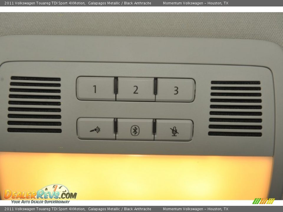 2011 Volkswagen Touareg TDI Sport 4XMotion Galapagos Metallic / Black Anthracite Photo #17