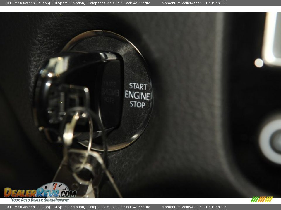2011 Volkswagen Touareg TDI Sport 4XMotion Galapagos Metallic / Black Anthracite Photo #27