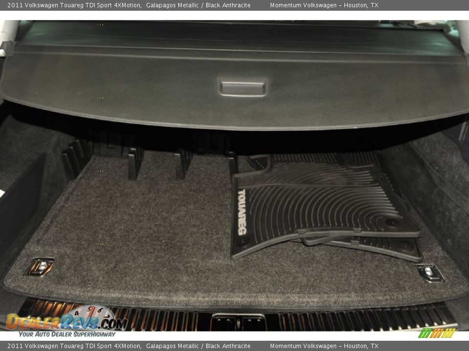 2011 Volkswagen Touareg TDI Sport 4XMotion Galapagos Metallic / Black Anthracite Photo #35
