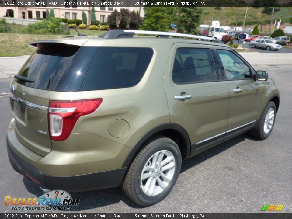 Ginger Ale Metallic 2012 Ford Explorer XLT 4WD Photo #2