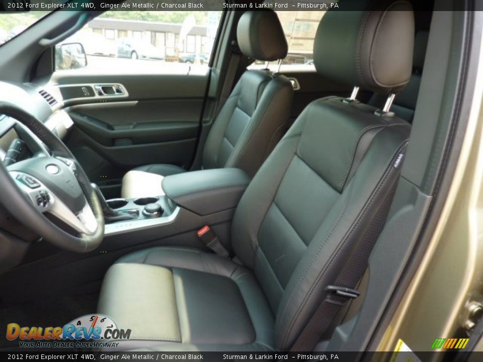 Charcoal Black Interior - 2012 Ford Explorer XLT 4WD Photo #8