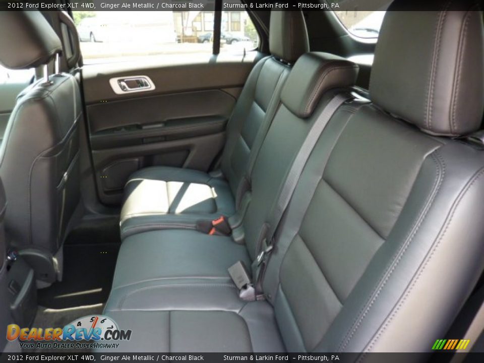 Charcoal Black Interior - 2012 Ford Explorer XLT 4WD Photo #9