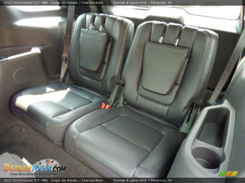 Charcoal Black Interior - 2012 Ford Explorer XLT 4WD Photo #10