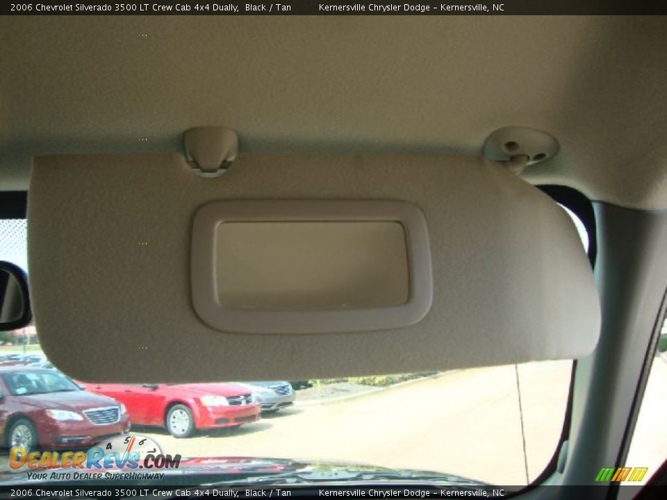 2006 Chevrolet Silverado 3500 LT Crew Cab 4x4 Dually Black / Tan Photo #18