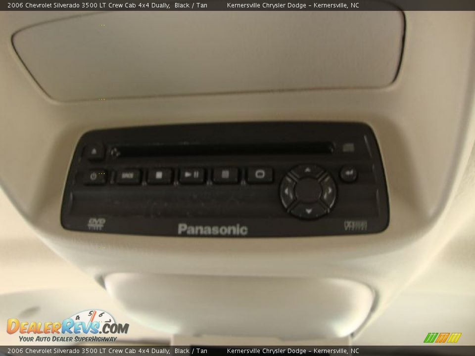 2006 Chevrolet Silverado 3500 LT Crew Cab 4x4 Dually Black / Tan Photo #30