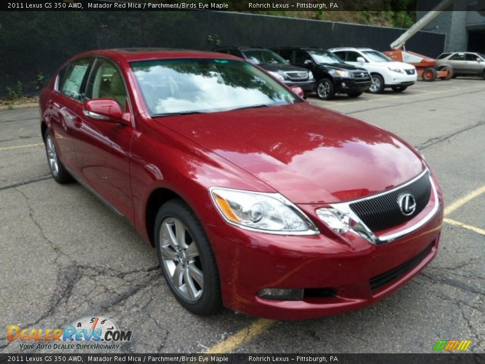 Front 3/4 View of 2011 Lexus GS 350 AWD Photo #6