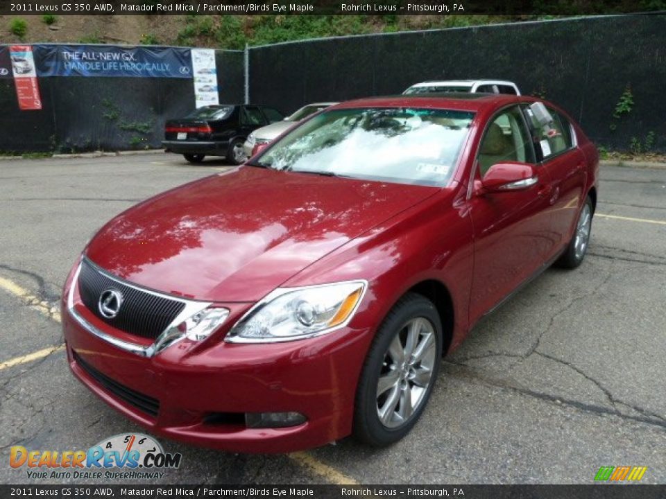 Front 3/4 View of 2011 Lexus GS 350 AWD Photo #8