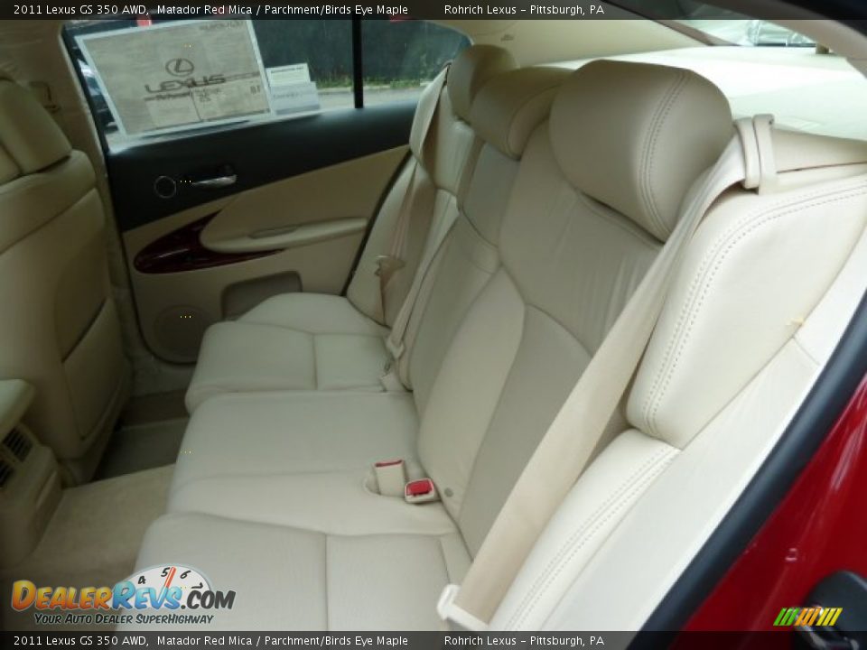 Parchment/Birds Eye Maple Interior - 2011 Lexus GS 350 AWD Photo #11