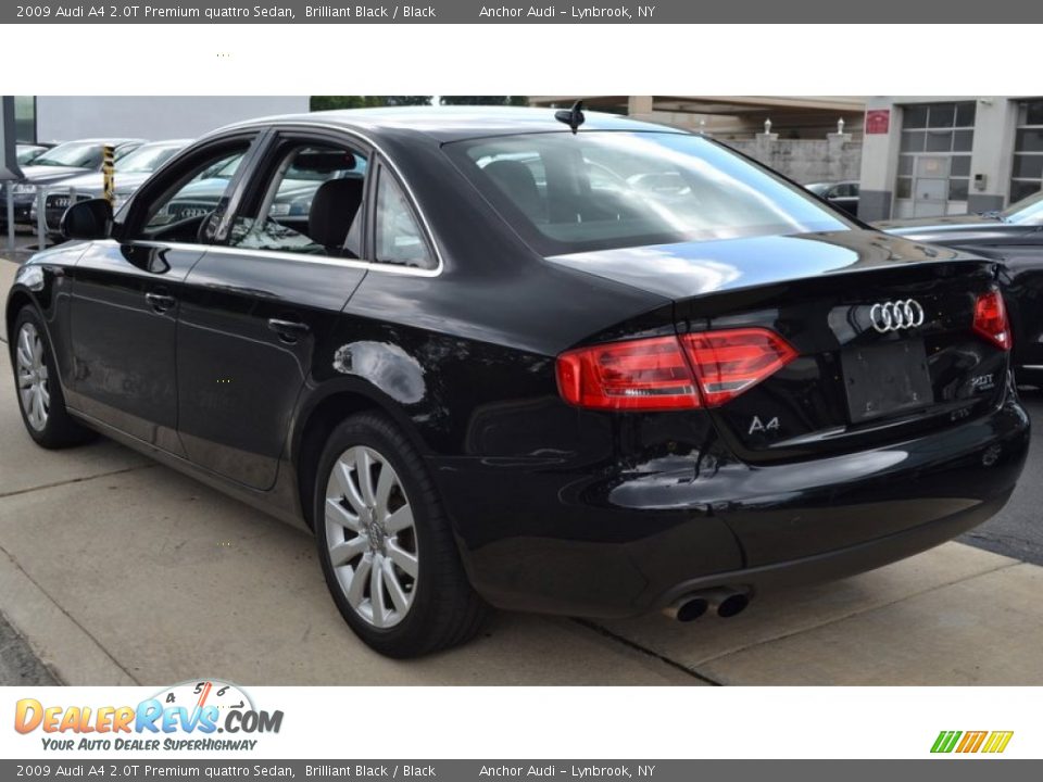 2009 Audi A4 2.0T Premium quattro Sedan Brilliant Black / Black Photo #3