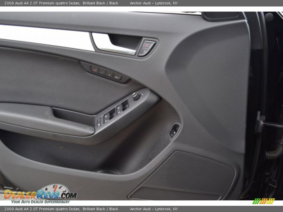 2009 Audi A4 2.0T Premium quattro Sedan Brilliant Black / Black Photo #8