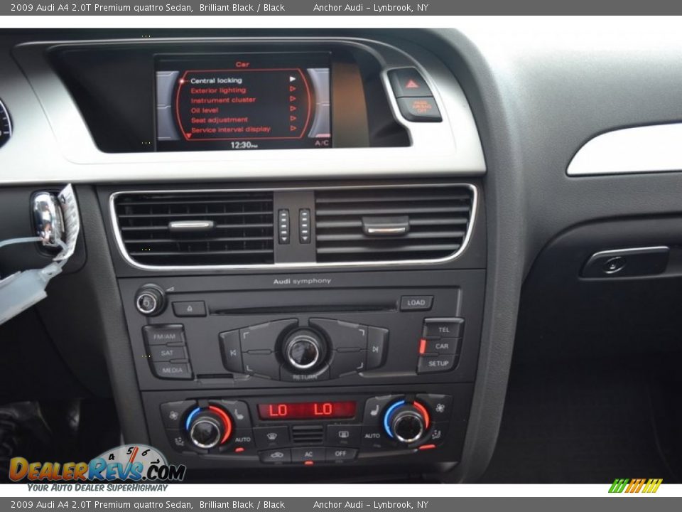 2009 Audi A4 2.0T Premium quattro Sedan Brilliant Black / Black Photo #13