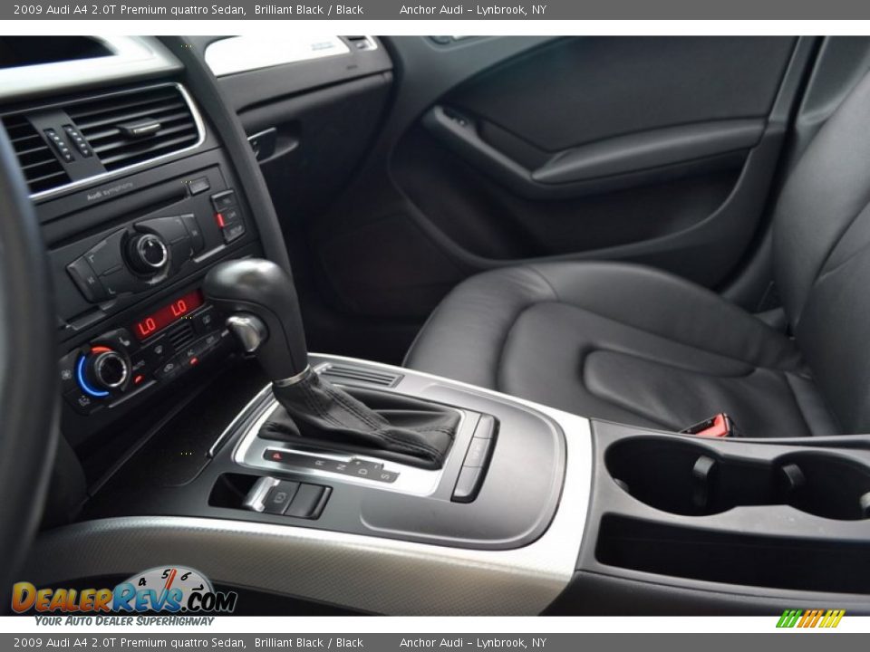 2009 Audi A4 2.0T Premium quattro Sedan Brilliant Black / Black Photo #14