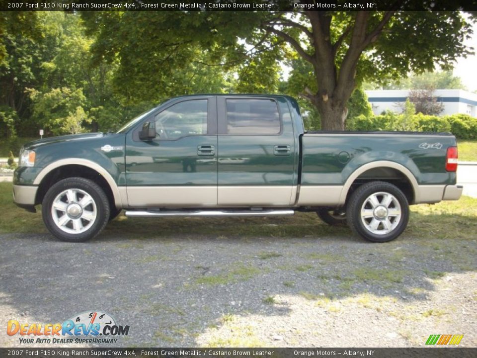 Forest Green Metallic 2007 Ford F150 King Ranch SuperCrew 4x4 Photo #2