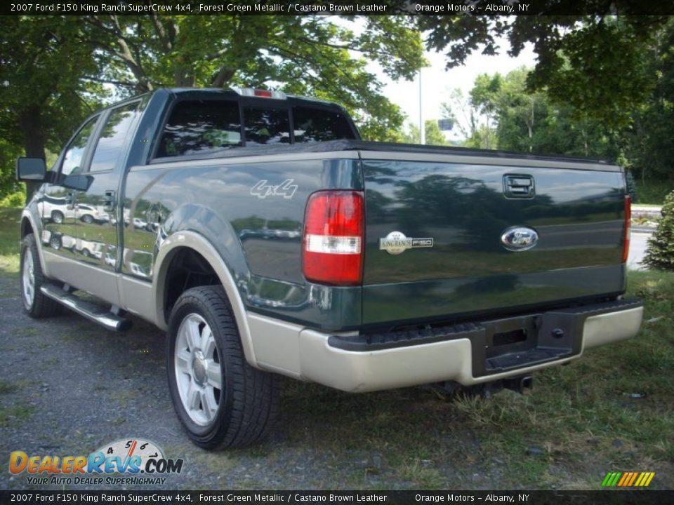 Forest Green Metallic 2007 Ford F150 King Ranch SuperCrew 4x4 Photo #3