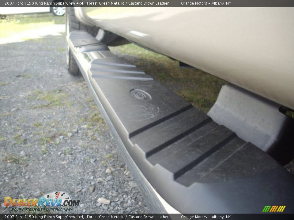 2007 Ford F150 King Ranch SuperCrew 4x4 Forest Green Metallic / Castano Brown Leather Photo #10