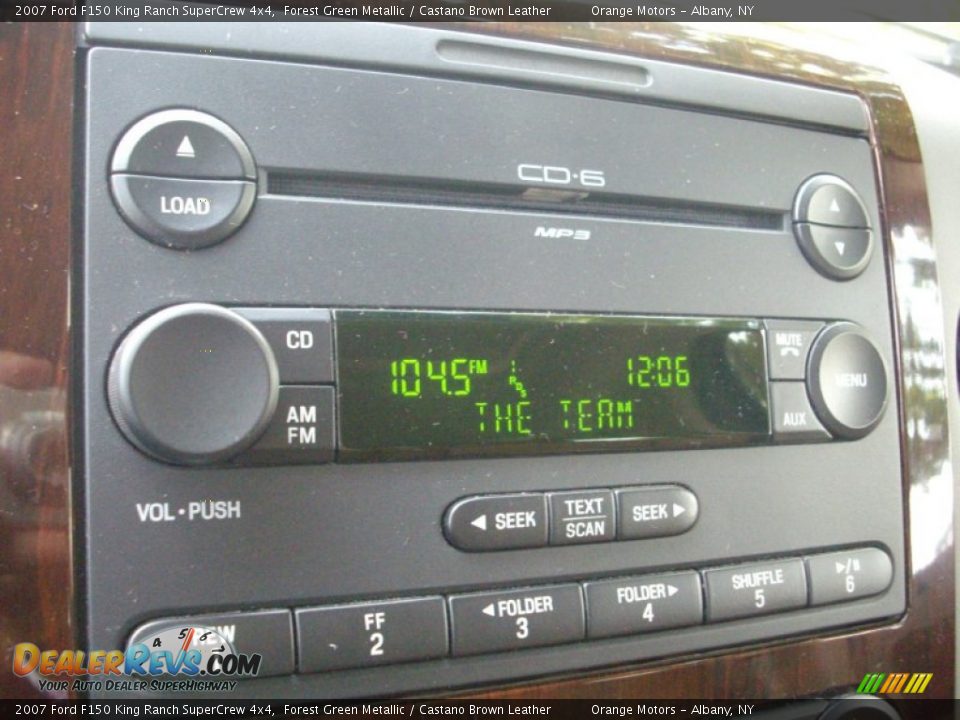 Controls of 2007 Ford F150 King Ranch SuperCrew 4x4 Photo #21