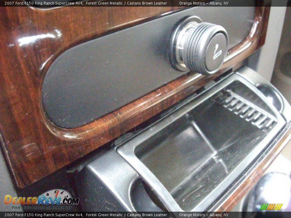 2007 Ford F150 King Ranch SuperCrew 4x4 Forest Green Metallic / Castano Brown Leather Photo #23