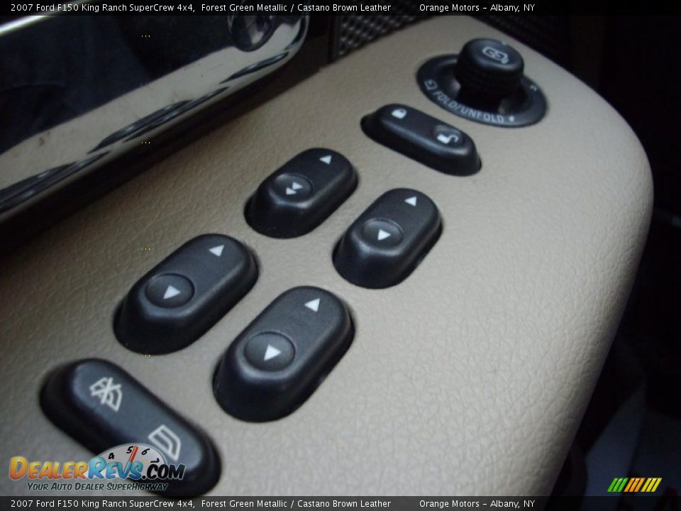 2007 Ford F150 King Ranch SuperCrew 4x4 Forest Green Metallic / Castano Brown Leather Photo #28