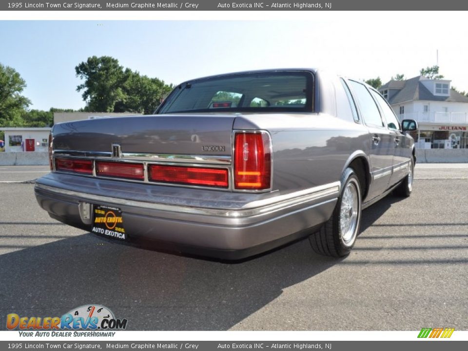 1995 Lincoln Town Car Signature Medium Graphite Metallic / Grey Photo #3