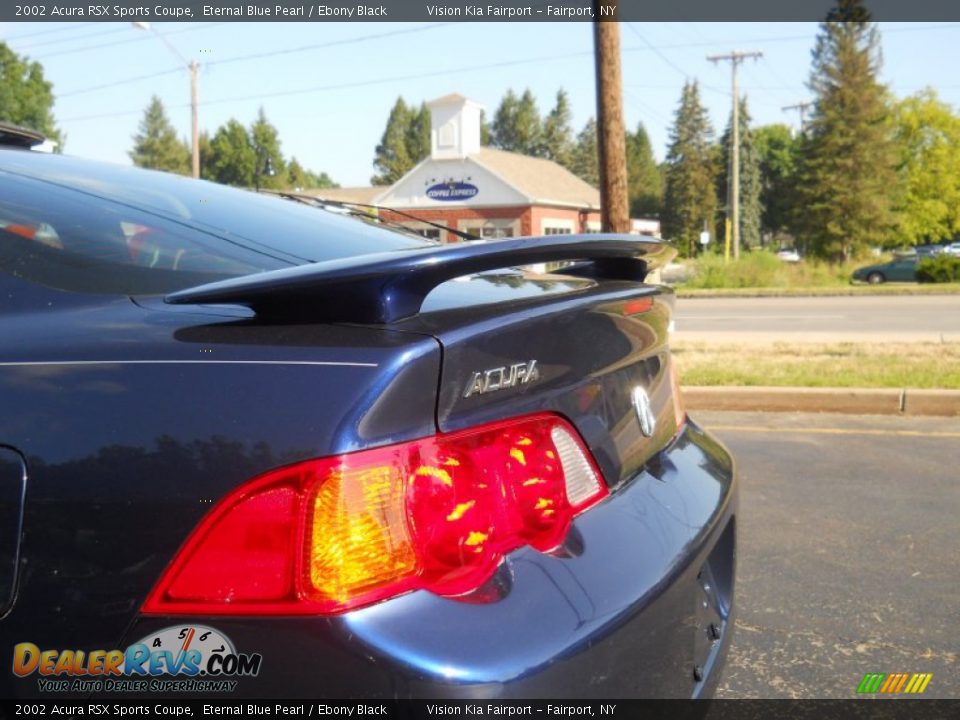 2002 Acura RSX Sports Coupe Eternal Blue Pearl / Ebony Black Photo #12