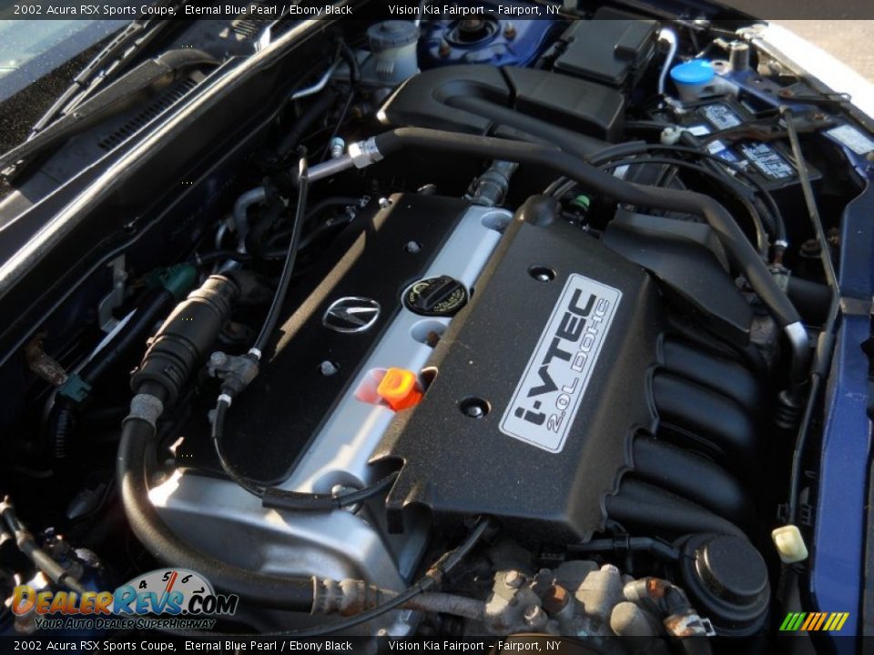 2002 Acura RSX Sports Coupe 2.0 Liter DOHC 16-Valve i-VTEC 4 Cylinder Engine Photo #14