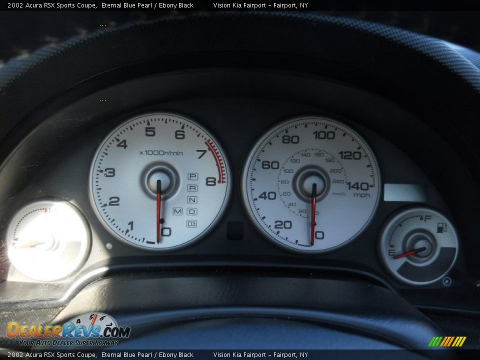 2002 Acura RSX Sports Coupe Gauges Photo #25