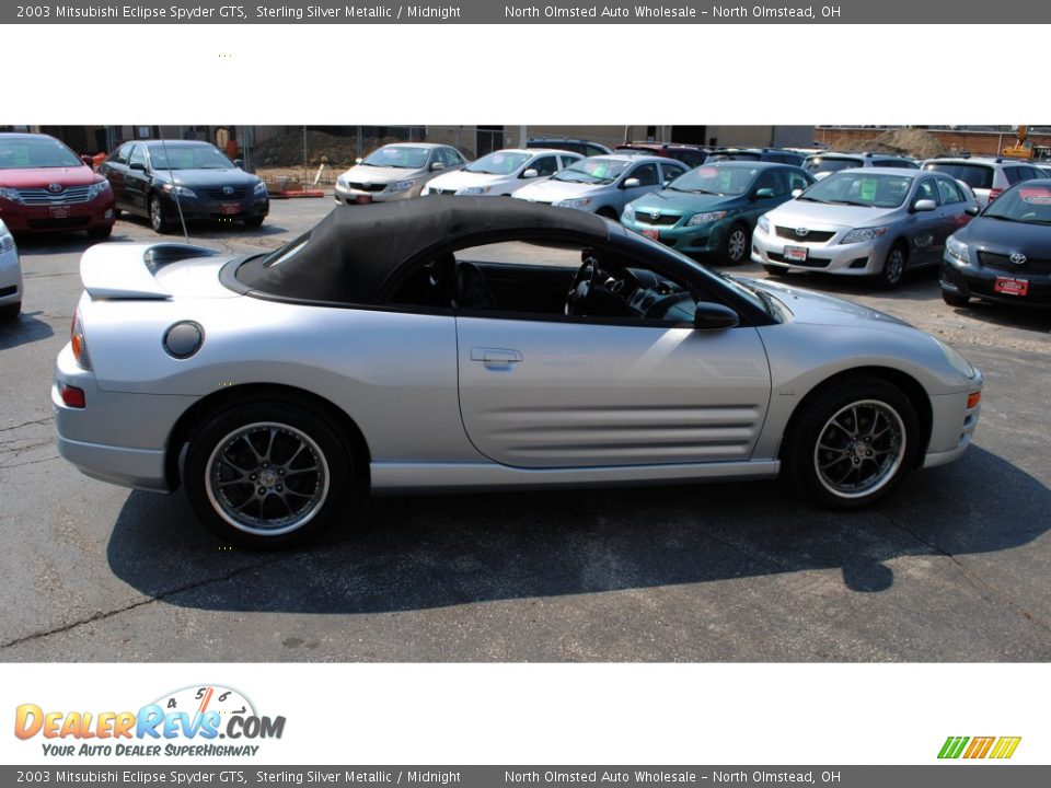 Sterling Silver Metallic 2003 Mitsubishi Eclipse Spyder GTS Photo #12