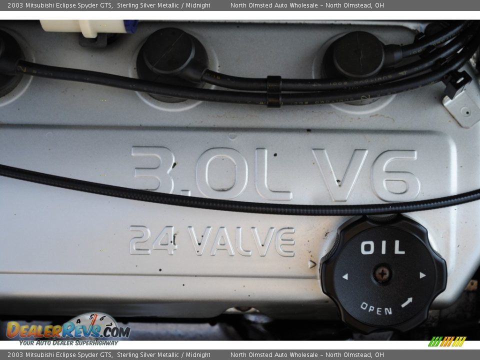 2003 Mitsubishi Eclipse Spyder GTS 3.0 Liter SOHC 24-Valve V6 Engine Photo #17
