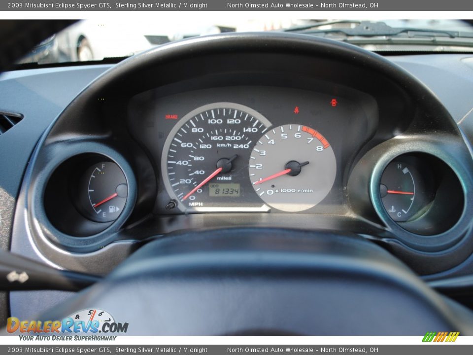 2003 Mitsubishi Eclipse Spyder GTS Gauges Photo #26