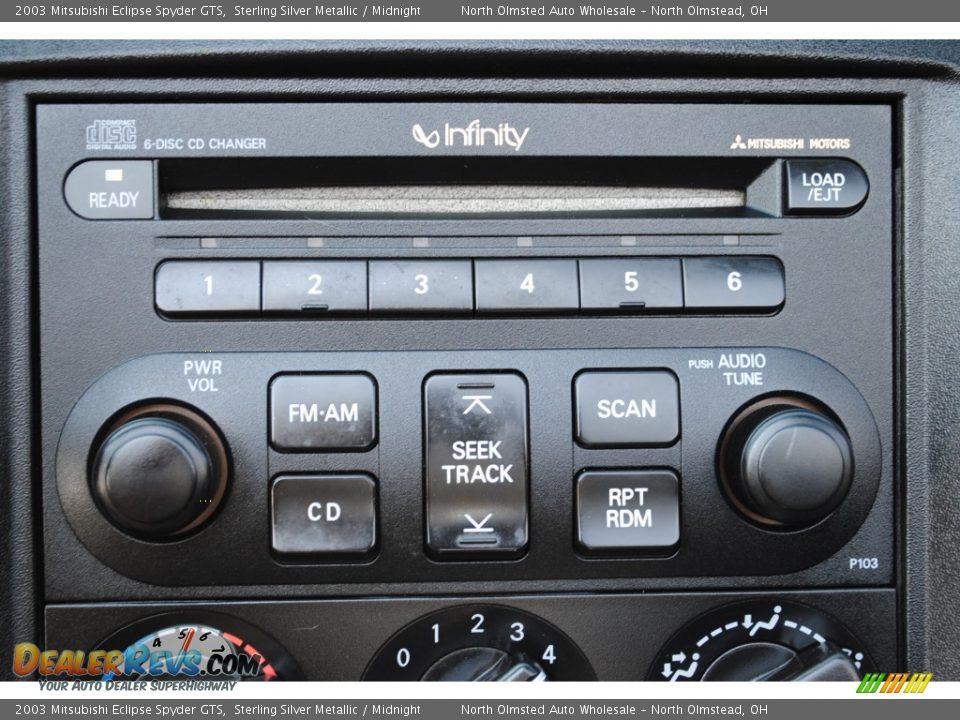 Controls of 2003 Mitsubishi Eclipse Spyder GTS Photo #29