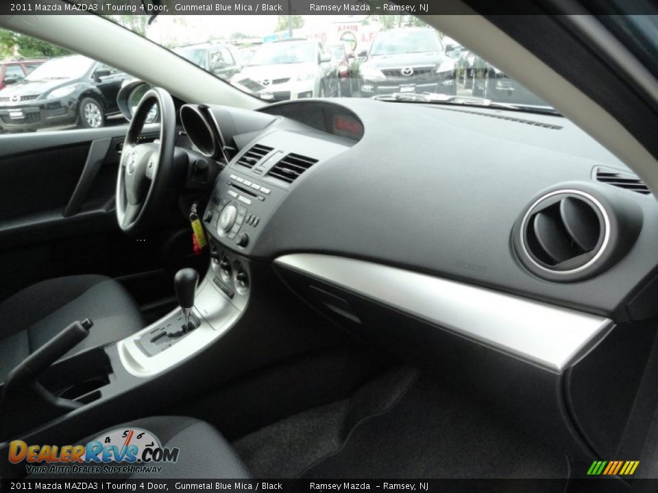 2011 Mazda MAZDA3 i Touring 4 Door Gunmetal Blue Mica / Black Photo #10