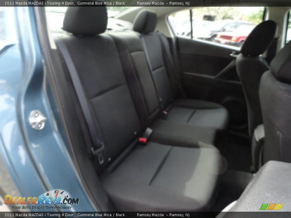 2011 Mazda MAZDA3 i Touring 4 Door Gunmetal Blue Mica / Black Photo #13