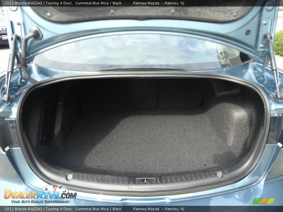2011 Mazda MAZDA3 i Touring 4 Door Gunmetal Blue Mica / Black Photo #14