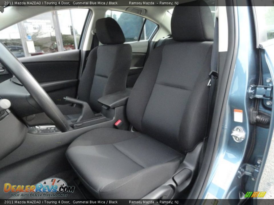Black Interior - 2011 Mazda MAZDA3 i Touring 4 Door Photo #19
