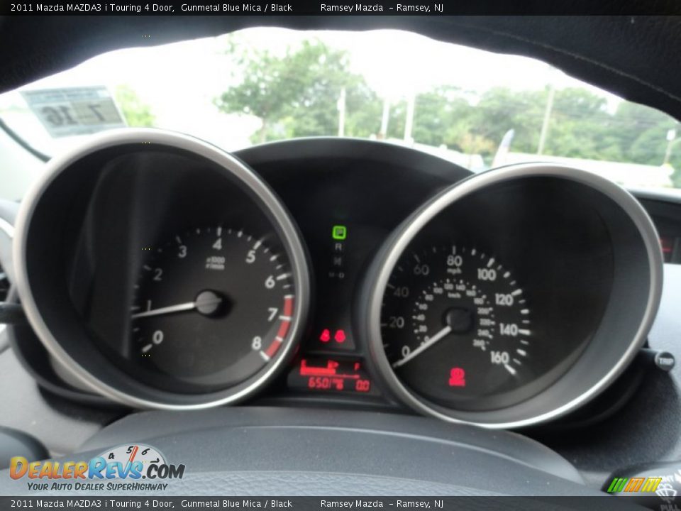 2011 Mazda MAZDA3 i Touring 4 Door Gunmetal Blue Mica / Black Photo #24