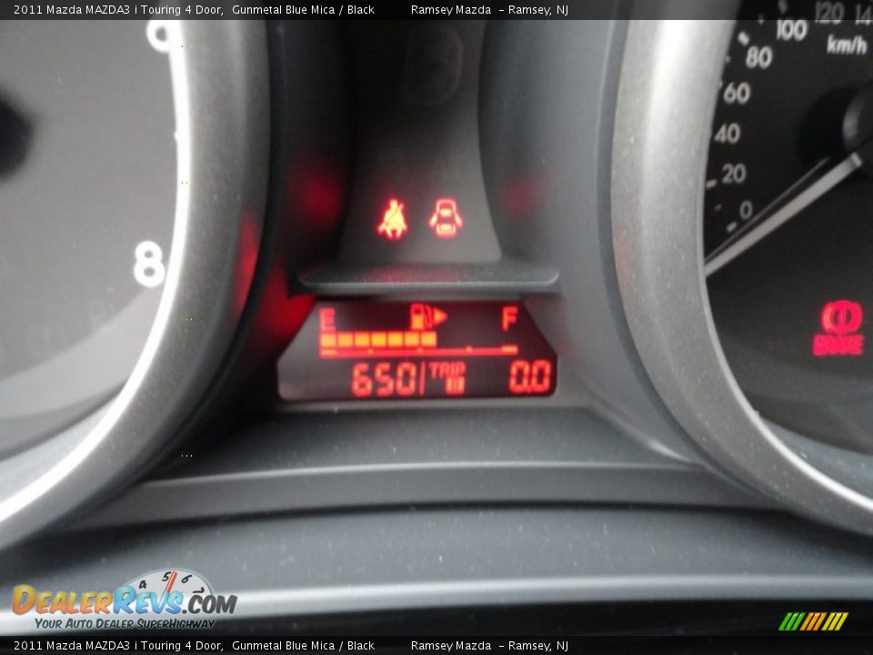 2011 Mazda MAZDA3 i Touring 4 Door Gunmetal Blue Mica / Black Photo #25